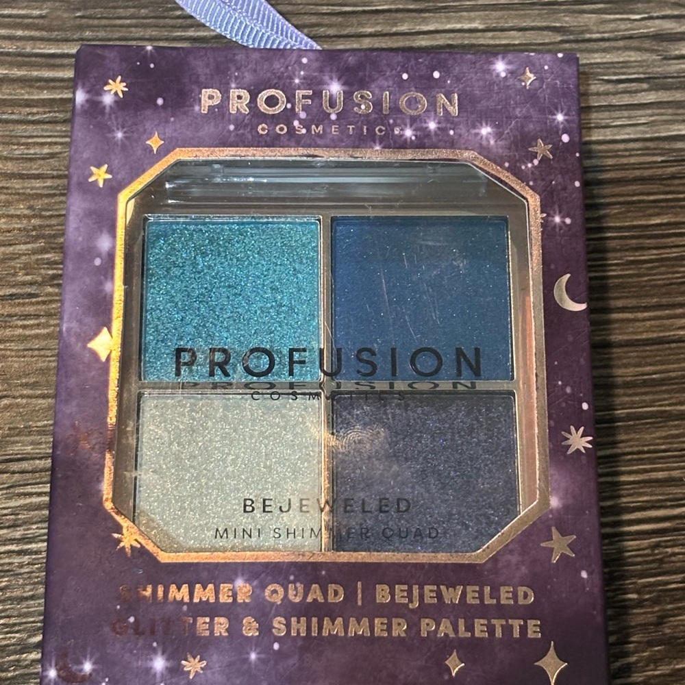 Profusion Cosmetics Bejeweled Shimmer Quad Eyeshadow